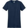 Custom District Womens Fitted The Concert Tee New Navy Blue