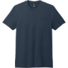 Custom District Very Important Tee with Pocket. New Navy Blue