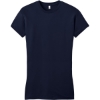 Custom District Womens Fitted Very Important Tee . New Navy Blue
