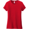 Custom District Womens Very Important Tee . Classic Red