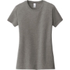 Custom District Womens Very Important Tee . Grey Frost