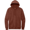 Custom District V.I.T. Fleece Hoodie Heathered Russet Red