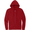 Custom District V.I.T. Fleece Full-Zip Hoodie Classic Red