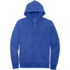 Custom District V.I.T. Fleece Full-Zip Hoodie Royal Frost