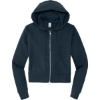 Custom District Womens V.I.T. Fleece Full-Zip Hoodie New Navy Blue