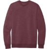 Custom District V.I.T. Fleece Crew Heathered Cardinal