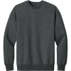 Custom District V.I.T. Heavyweight Fleece Crew Heathered Charcoal Gray