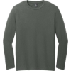 Custom District Very Important Tee Long Sleeve. Deepest Gray