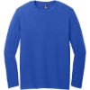 Custom District Very Important Tee Long Sleeve. Deep Royal Blue