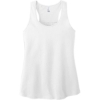 Custom District Womens V.I.T. Racerback Tank White