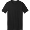 Custom District Very Important Tee V-Neck. Black