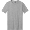 Custom District Very Important Tee V-Neck. Lt Hthr Grey