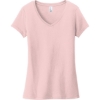 Custom District Womens Very Important Tee V-Neck. Dusty Lavender