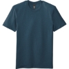Custom District Flex Tee Heathered Neptune Blue