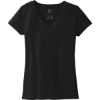 Custom District Womens Re-Tee V-Neck Black