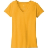 Custom District Womens Re-Tee V-Neck Maize Yellow