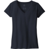 Custom District Womens Re-Tee V-Neck True Navy Blue
