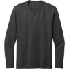 Custom District Re-Tee Long Sleeve Charcoal Heather Gray