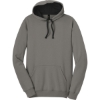 Custom District The Concert Fleece Hoodie. Grey