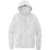 Custom District Re-Fleece Hoodie Ash Gray/White