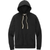 Custom District Re-Fleece Hoodie Black/White