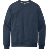 Custom District Re-Fleece Crew Heathered Navy Blue