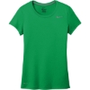 Custom Nike Womens Team rLegend Tee Apple Green
