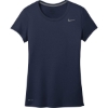 Custom Nike Womens Team rLegend Tee College Navy Blue