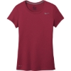 Custom Nike Womens Team rLegend Tee Team Maroon Red