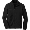 Custom Eddie Bauer - Full-Zip Fleece Jacket. Black