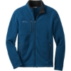 Custom Eddie Bauer - Full-Zip Fleece Jacket. Deep Sea Blue
