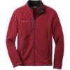 Custom Eddie Bauer - Full-Zip Fleece Jacket. Red Rhubarb