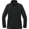 Custom Eddie Bauer Womens Full-Zip Microfleece Jacket. Black