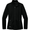 Custom Eddie Bauer Womens Dash Full-Zip Fleece Jacket. Black