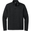 Custom Eddie Bauer Sweater Fleece 1/4-Zip. Black