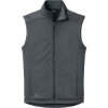 Custom Eddie Bauer Smooth Mid Layer Fleece Vest Iron Gate Gray