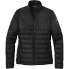 Custom Eddie Bauer Womens Quilted Jacket Deep Black