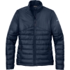 Custom Eddie Bauer Womens Quilted Jacket River Blue Navy