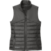 Custom Eddie Bauer Womens Quilted Vest Iron Gate Gray