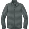 Custom Eddie Bauer Packable Quilted Full-Zip MetalGrey