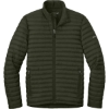 Custom Eddie Bauer Packable Quilted Full-Zip Olive Green