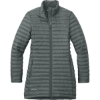 Custom Eddie Bauer Womens Packable Quilted Full-Zip MetalGrey