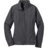 Custom Eddie Bauer Womens Soft Shell Jacket. Grey Steel
