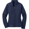 Custom Eddie Bauer Womens Soft Shell Jacket. River Blue