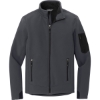 Custom Eddie Bauer Rugged Ripstop Soft Shell Jacket. Grey Steel