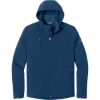 Custom Eddie Bauer Hooded Soft Shell Parka. Admiral Blue