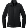 Custom Eddie Bauer Womens Weather-Resist Soft Shell Jacket. Black
