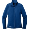 Custom Eddie Bauer Womens Weather-Resist Soft Shell Jacket. Cobalt Blue/Black