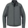 Custom Eddie Bauer Trail Soft Shell Jacket. Metal Gray/Gray Steel
