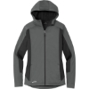 Custom Eddie Bauer Womens Trail Soft Shell Jacket. Metal Gray/Gray Steel